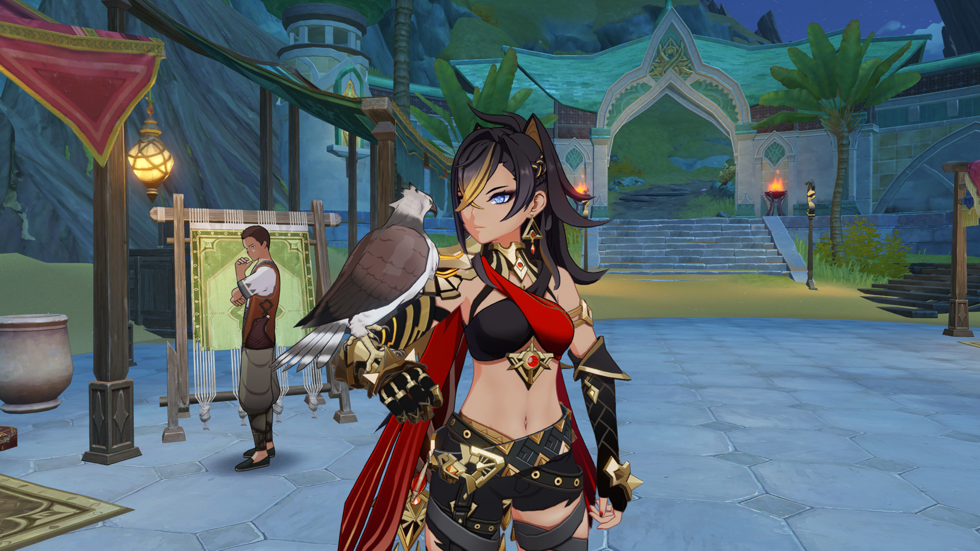 Dehya over Diluc (Expressionless)