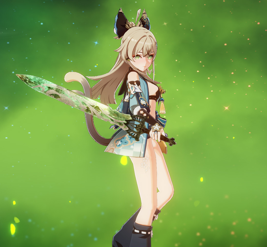 Gilded Jade Sword