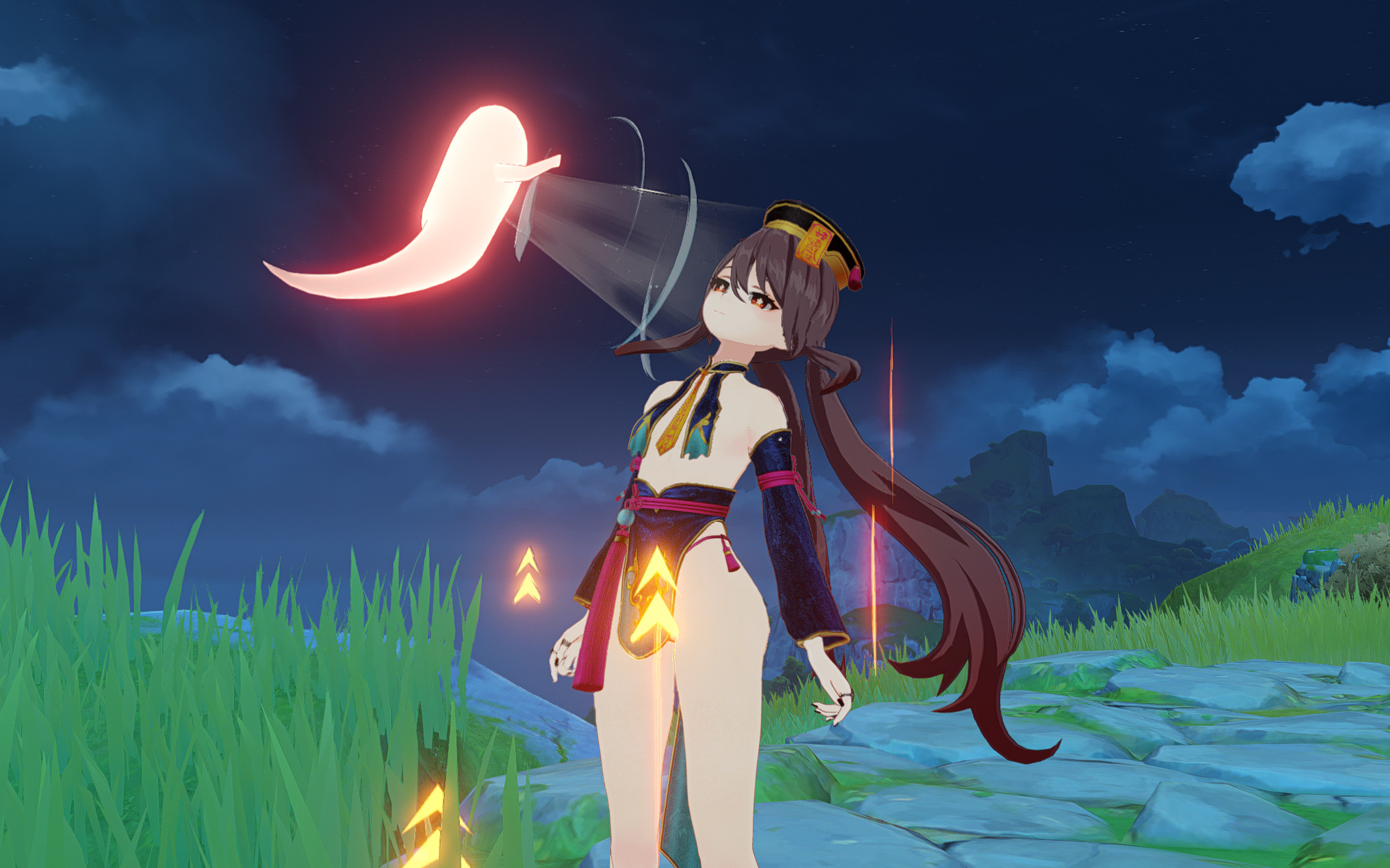 Hutao Jiangshi Custom(胡桃僵尸装)