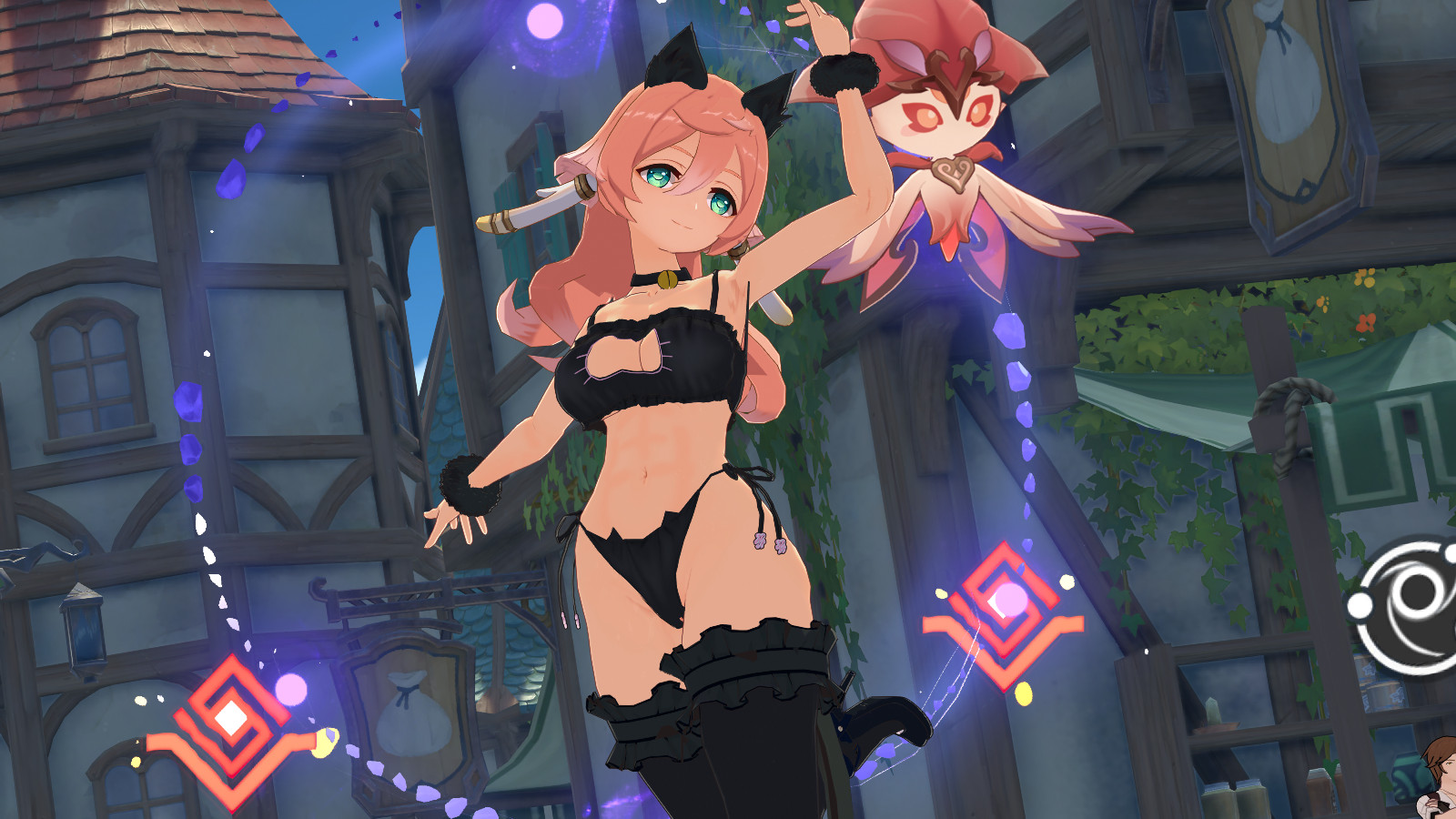[Yanfei]Cat lingerie