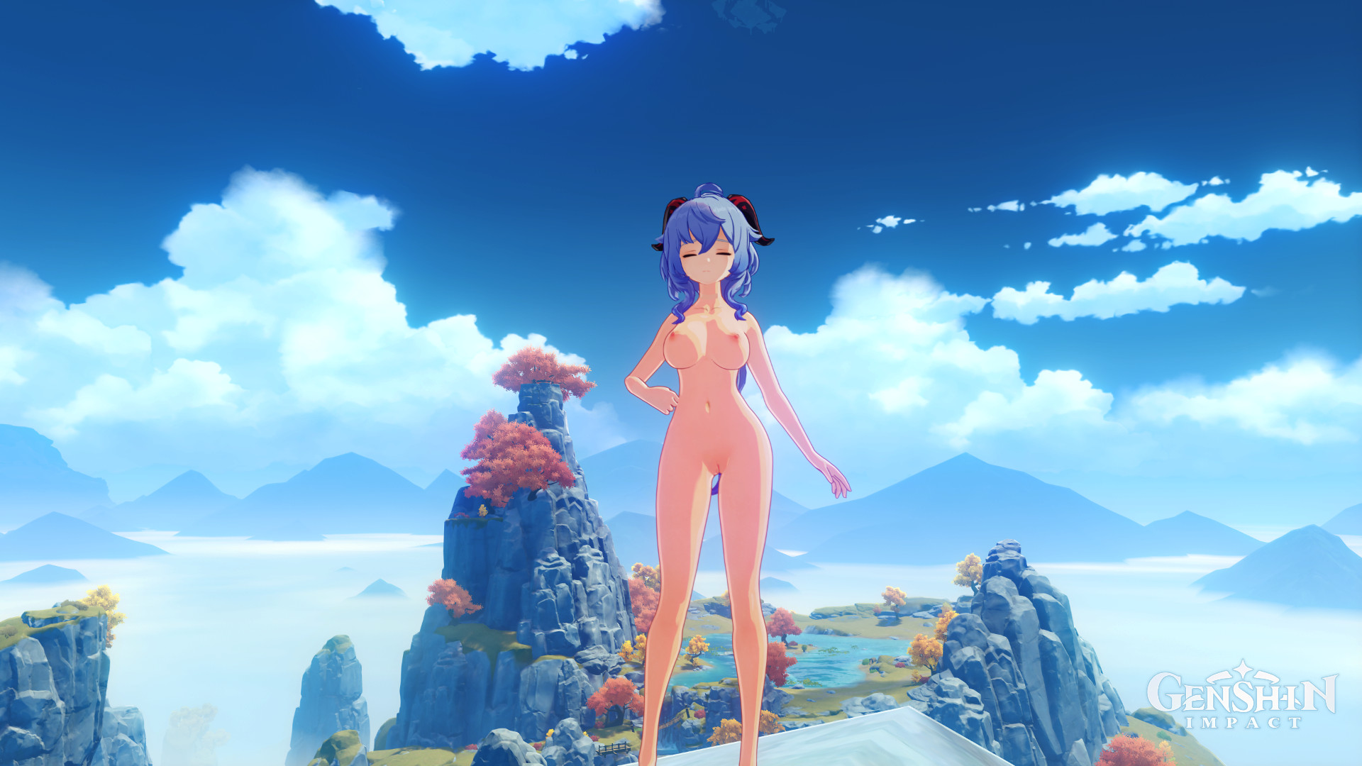 Nude Ganyu