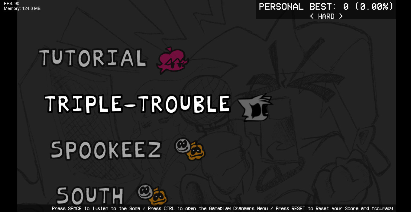 triple-trouble pero canta gilfriend fnf