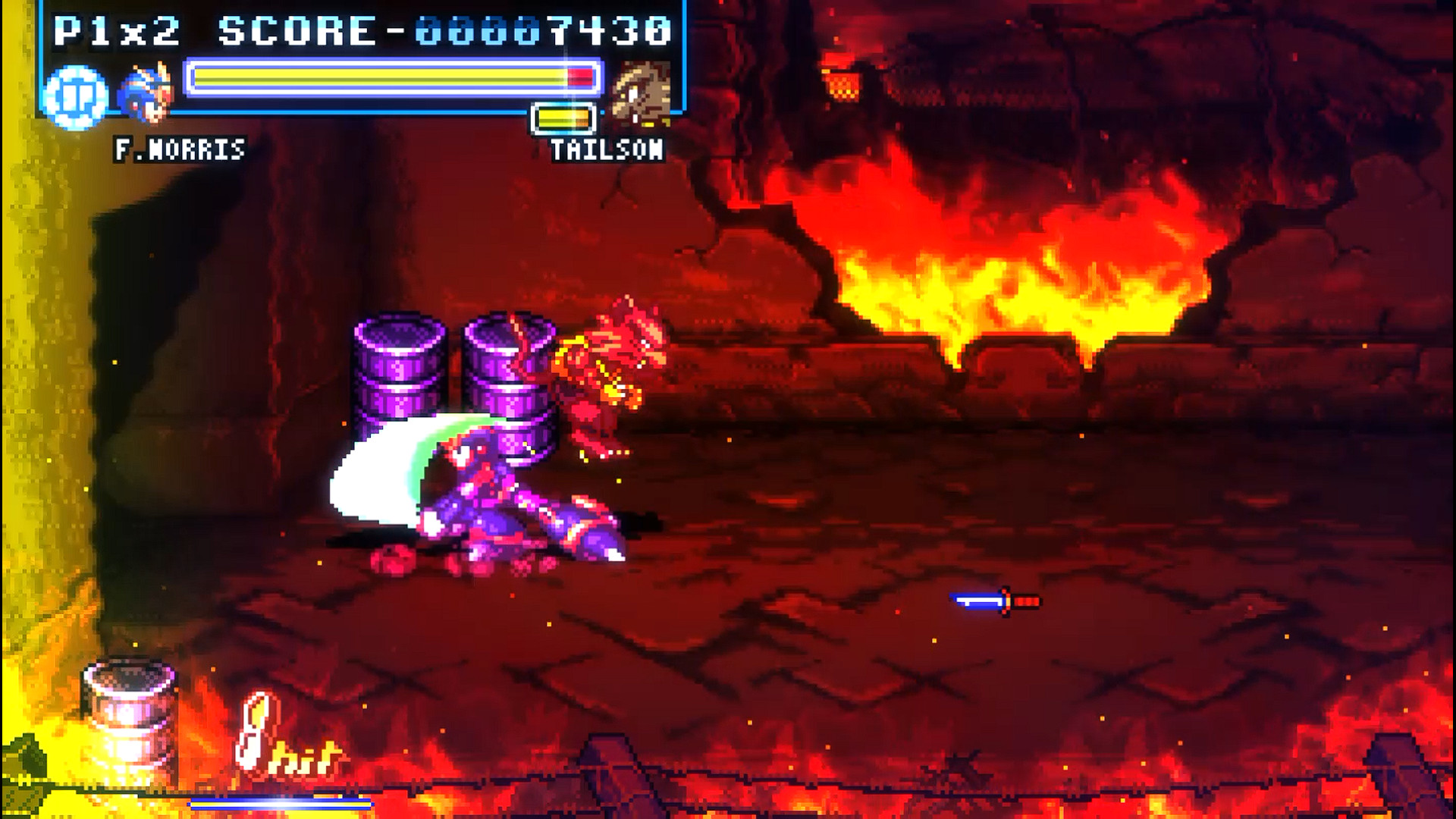 Mega Man X over F. Norris Mod for Fight'N Rage | FNR Mods