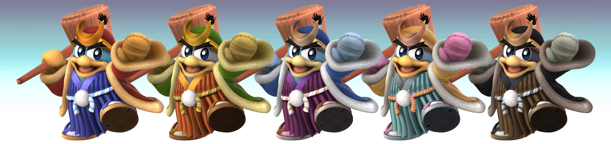 Brawl King Dedede Pose Cosmetic Pack [Super Smash Bros. Brawl] [Mods]