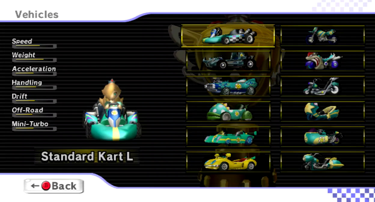 All Luma Colors! [Mario Kart Wii] [Mods]