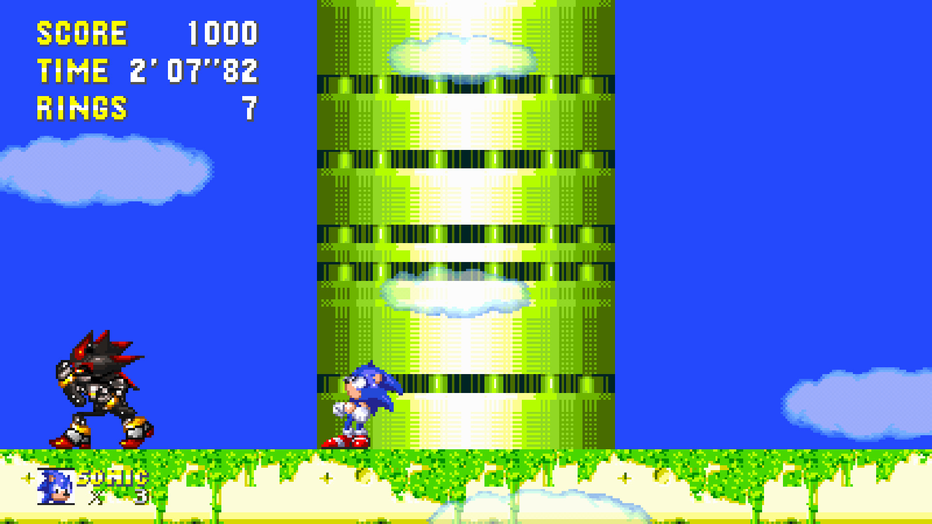 Mecha Shadow Over Mecha Sonic [Sonic 3 A.I.R.] [Mods]
