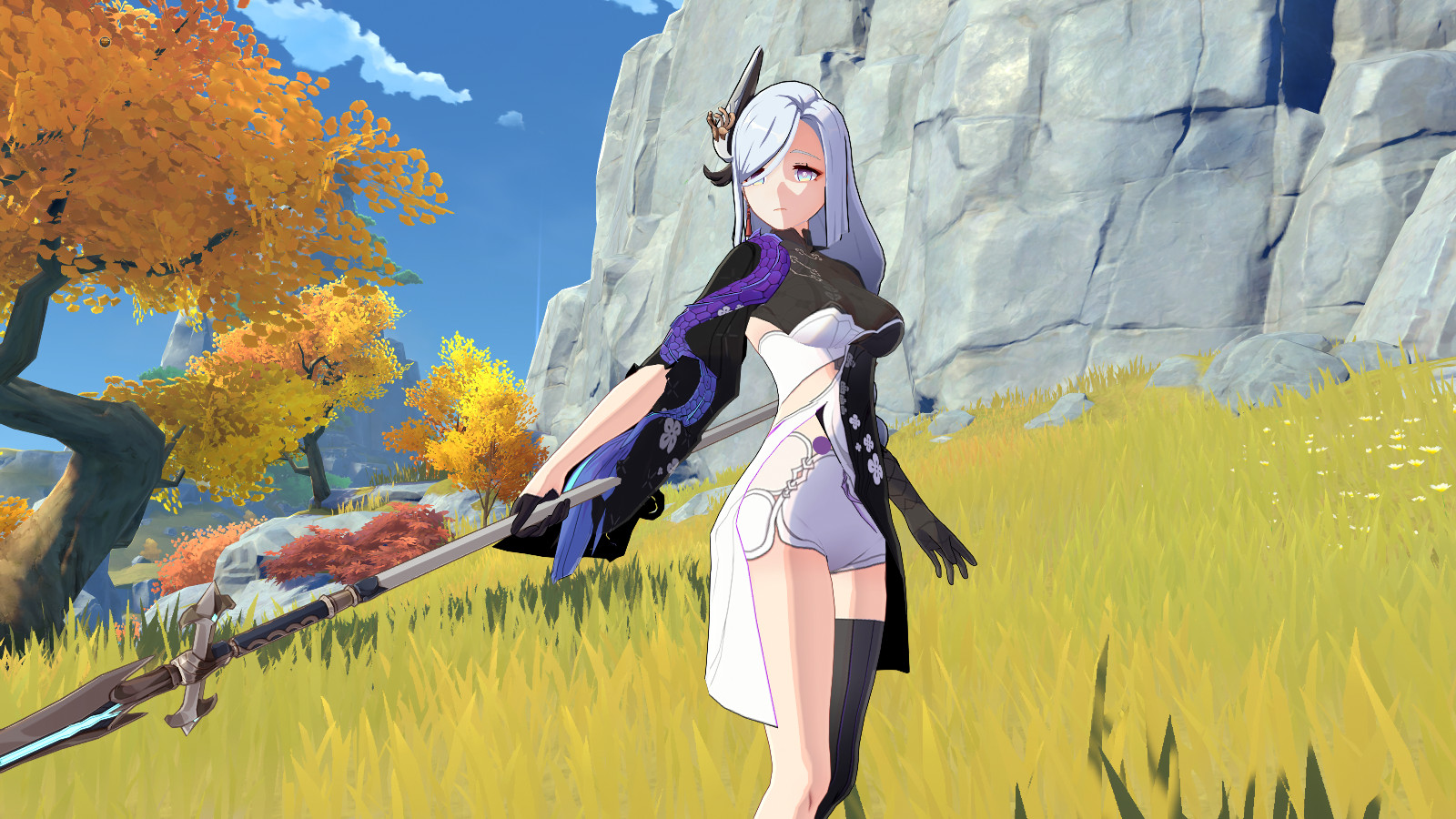 [Shenhe]Silverwing Heart Of The Night