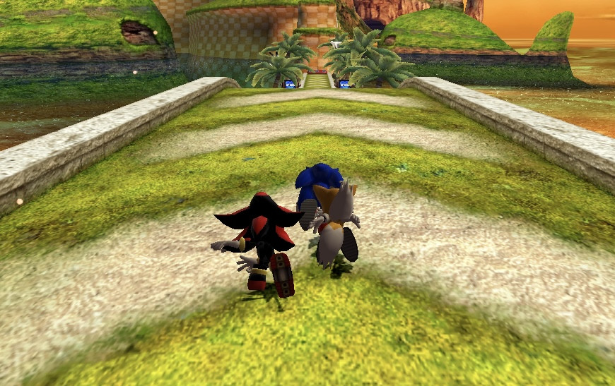 Shadow over Knuckles Mod for Sonic Heroes | SH Mods