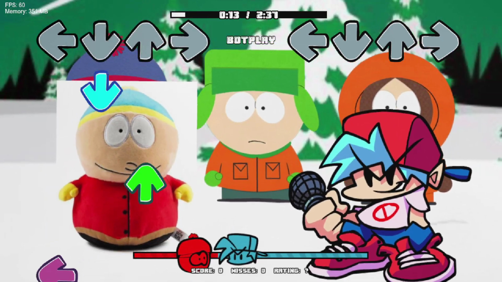 FNF: Fish Fillet but Cartman Sings it (FNF Cover)