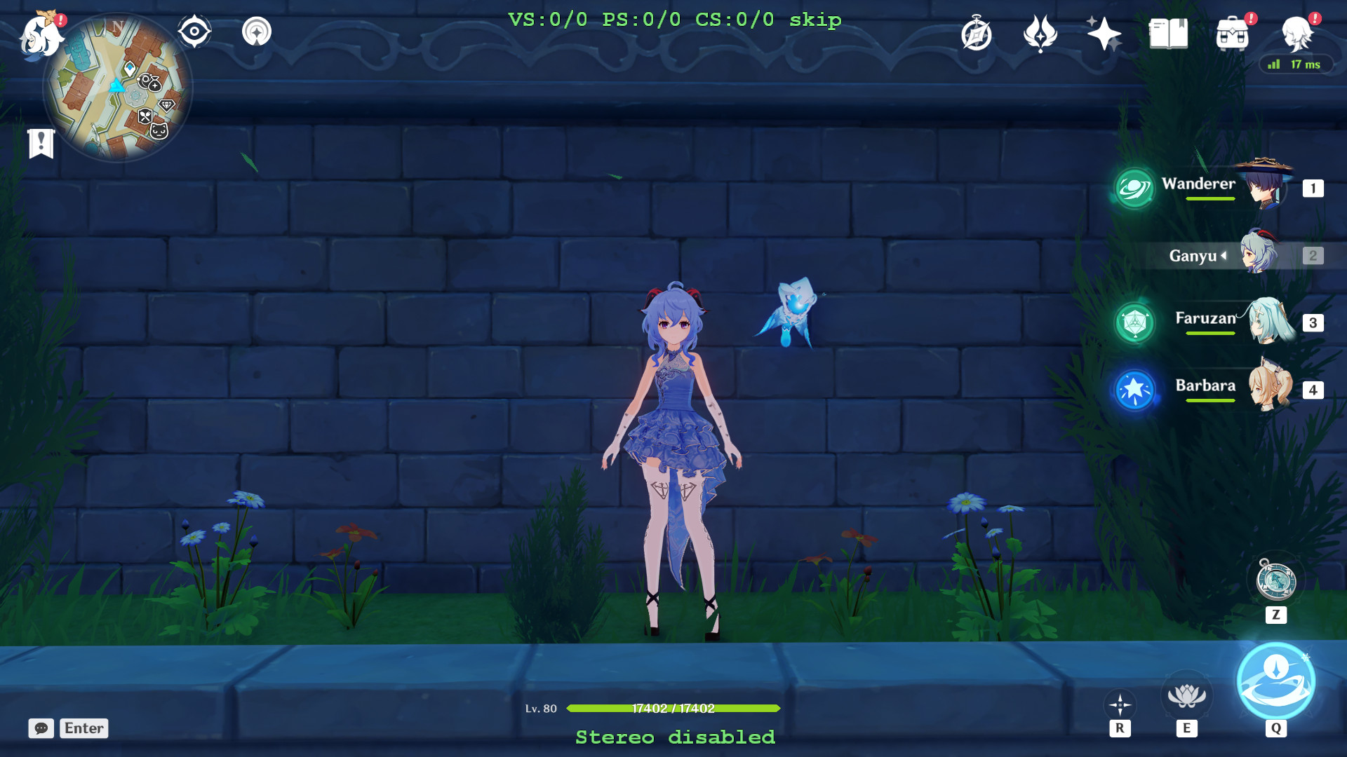 Ganyu aion bard dress recolor