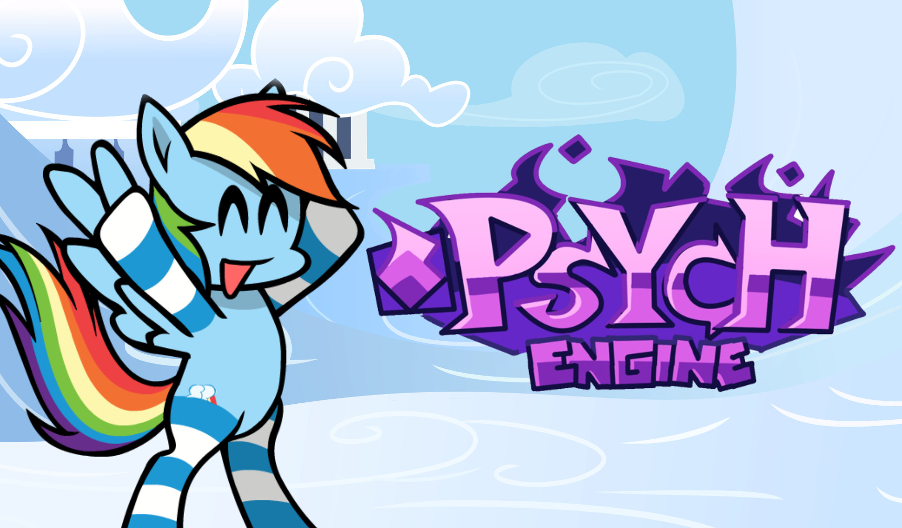 FNF Rainbow Dash Psych Engine Port