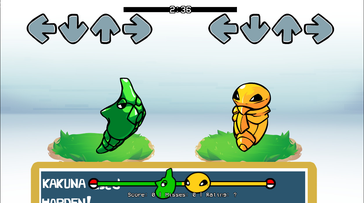 METAPOD VS KAKUNA (SMALL MOD)