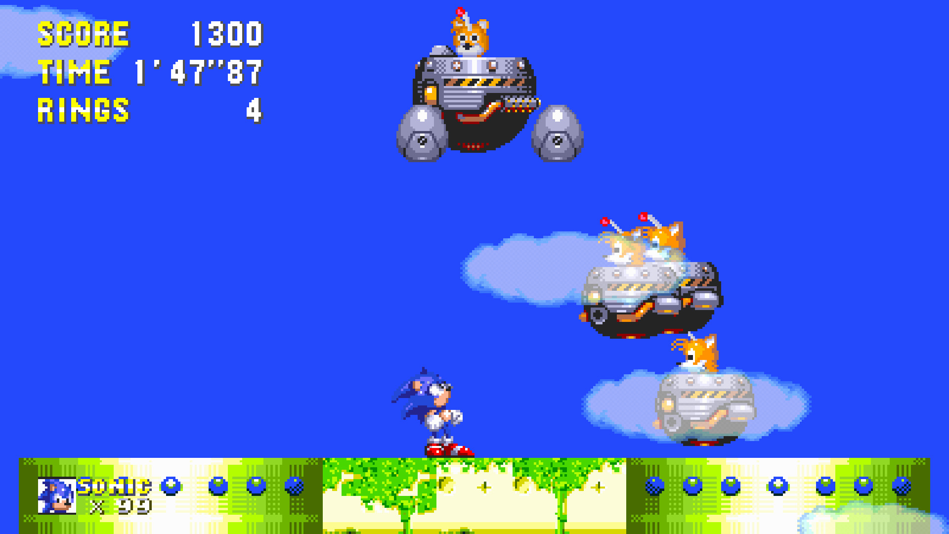 Tails Doll Over Mecha Sonic [Sonic 3 A.I.R.] [Mods]