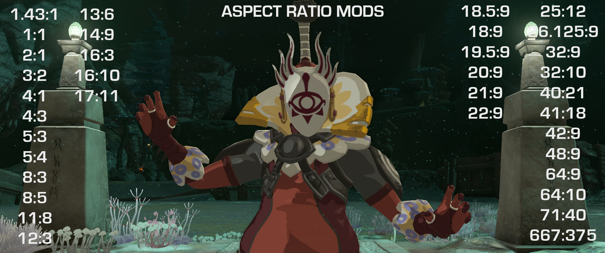 Aspect Ratio Mods 1.1.0 - 1.1.2 Mod for The Legend of Zelda: Tears of ...