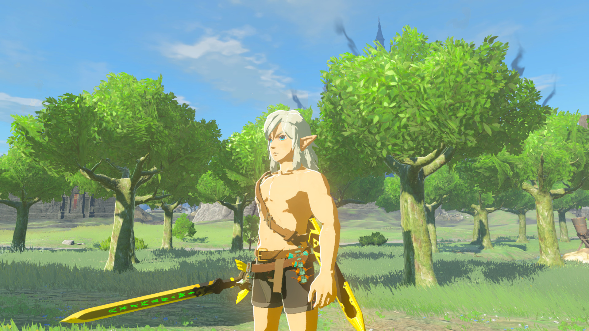 Warrior Physique Link Mod for The Legend of Zelda: Tears of the Kingdom ...