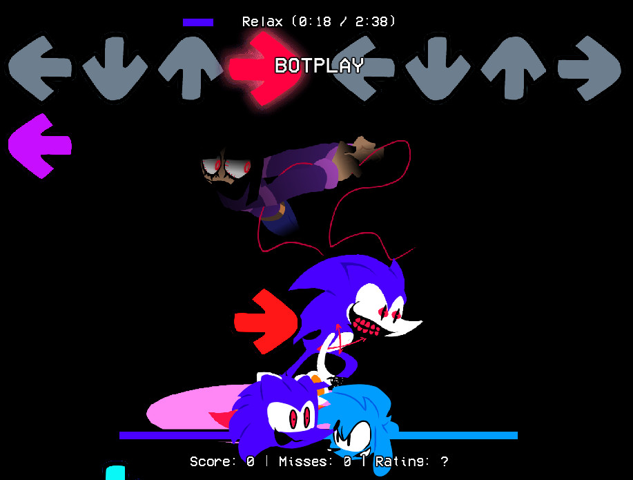 CrazyFox's Sonic.Exe Red Ring Collection [Friday Night Funkin'] [Mods]