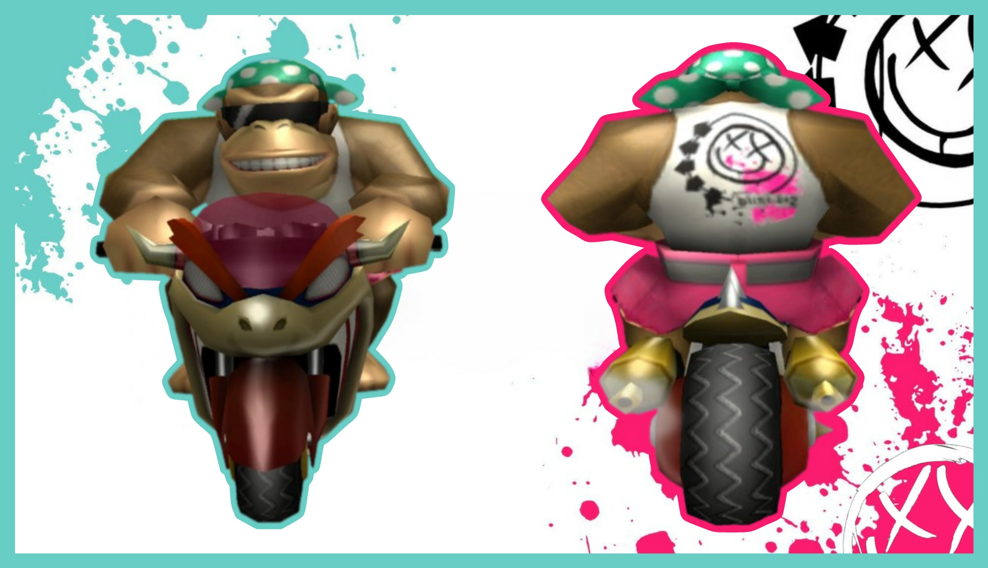 Blink-182 Funky Kong [Mario Kart Wii] [Mods]
