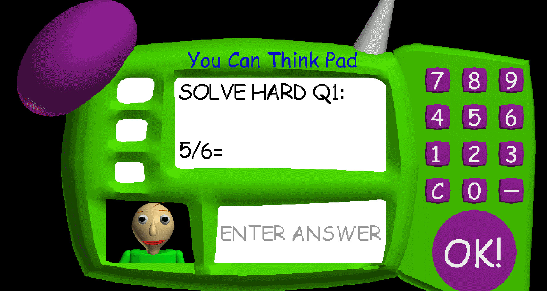 Impossible Math Question Baldi Impossible Baldi Mod for Baldi's Basics | Baldi Mods