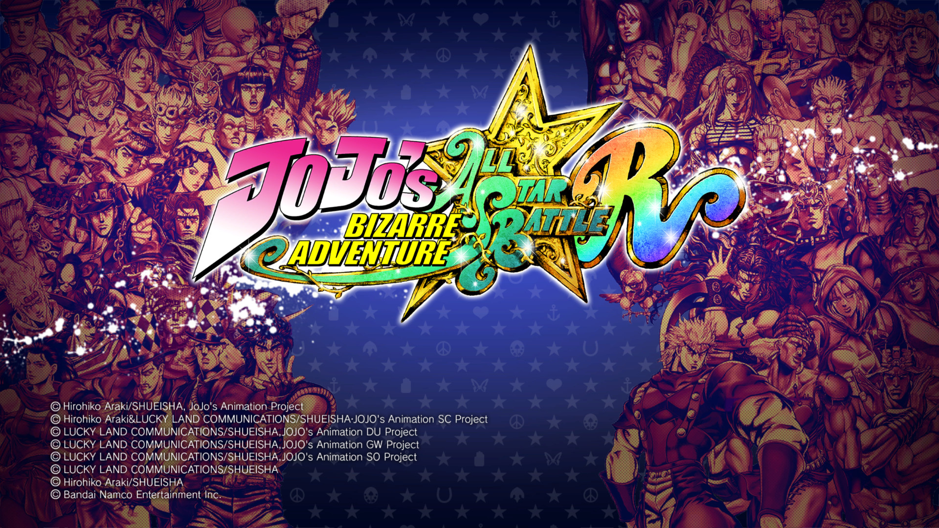 DLC Characters in Title Screen [JoJo's Bizarre Adventure: All-Star ...