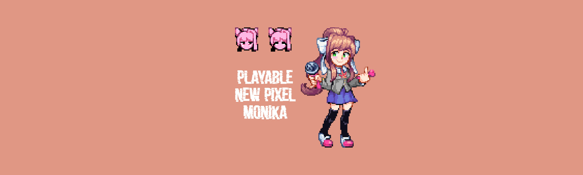 Playable New Pixel Monika