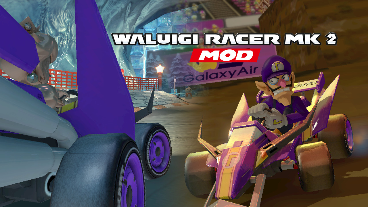 Random: Fan Makes Amazing Mario Kart Mod Where Waluigi Races By Running On  Foot