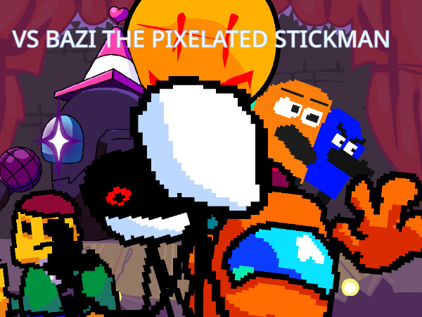 vs Bazi the pixel stickman (V2 IS OUT)