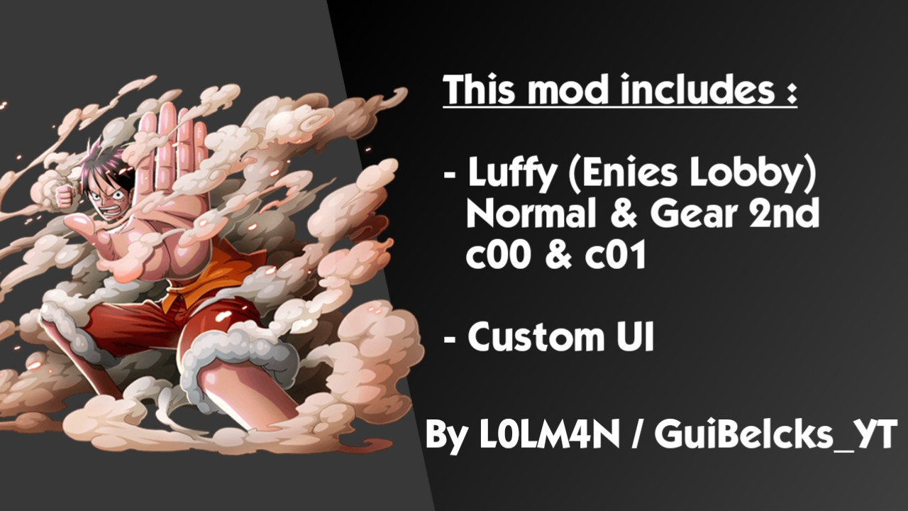 GTA 5 Mod Luffy V2 Onepiece - GTA 5 Mods Website