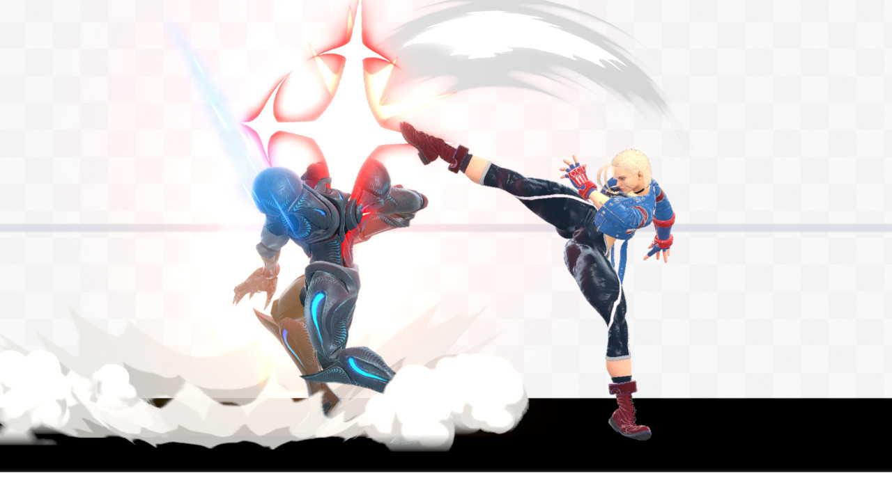 Cammy (SF6) over Sheik [Super Smash Bros. Ultimate] [Mods]