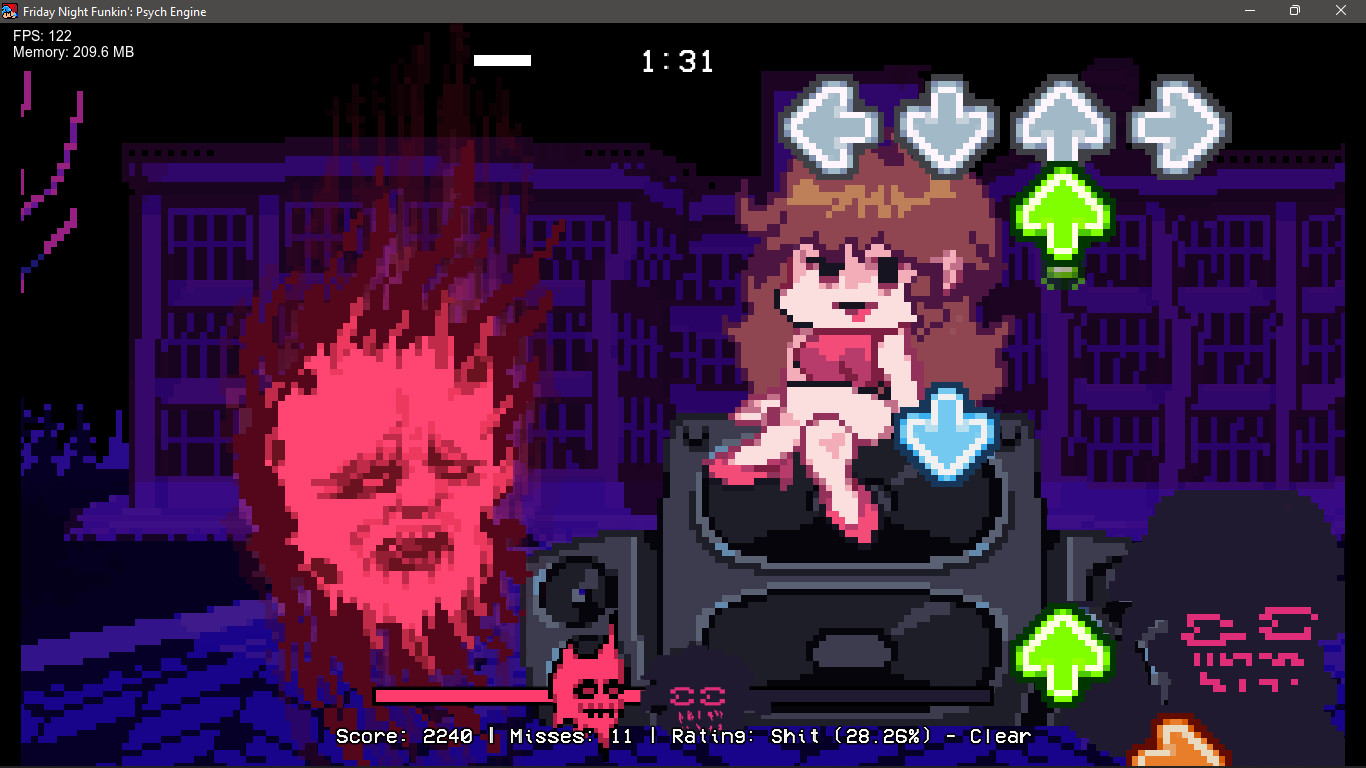 Pixel corrupted bf