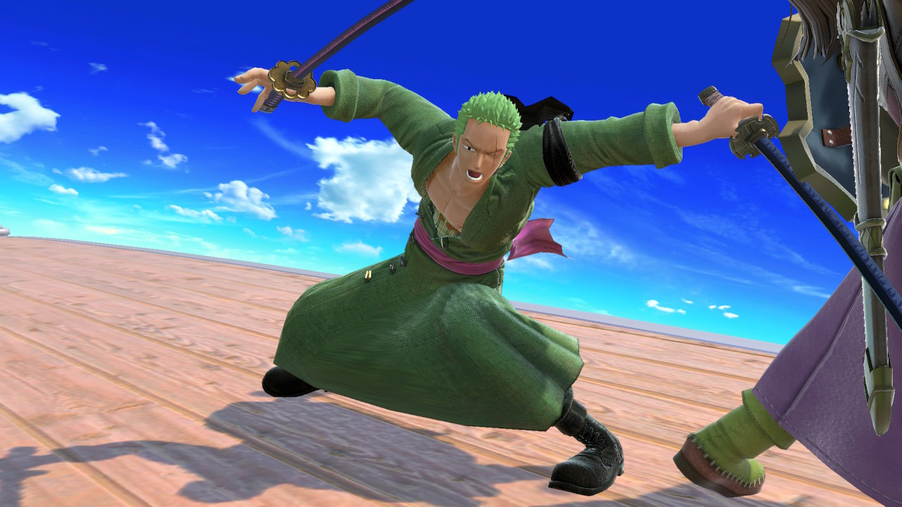 roronoa zoro in super smash bros - Playground