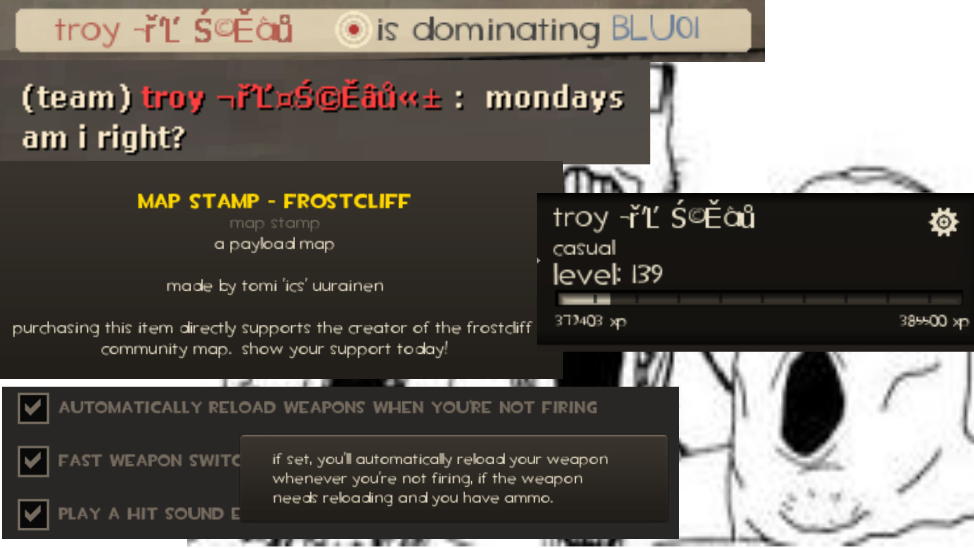 lowercase tf2