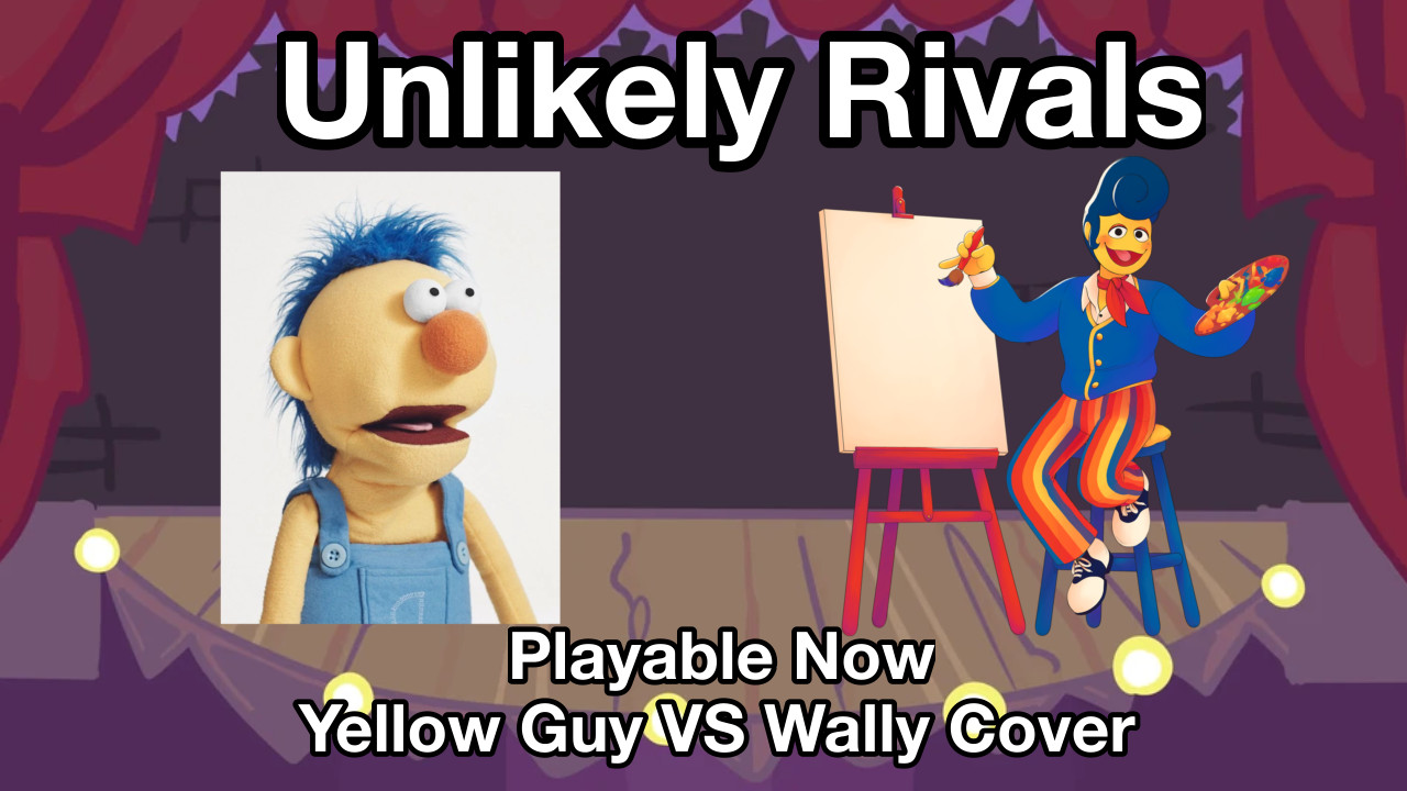 Yellow Guy VS Wally Unlikely Rivals Cover