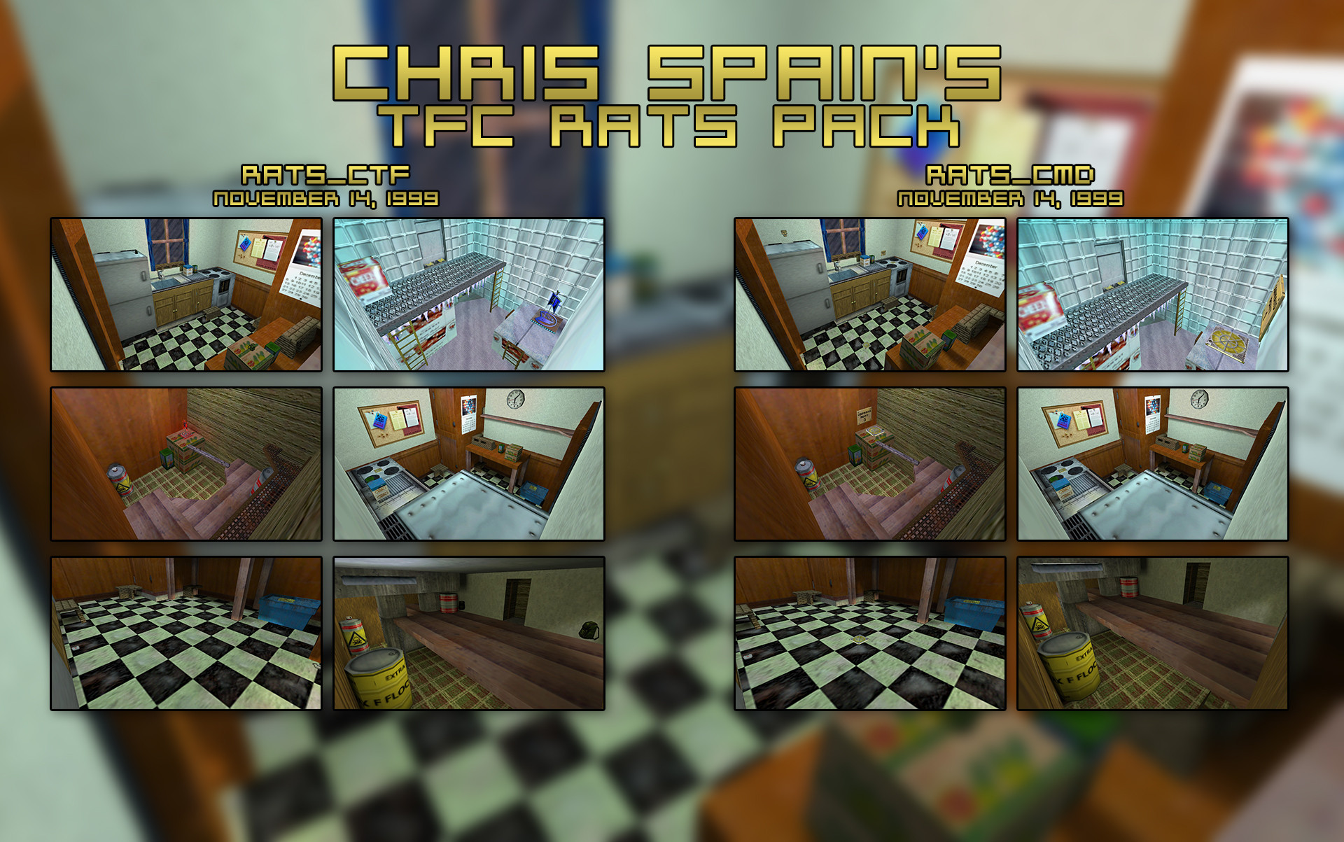 Chris Spain's TFC Rats Pack Mod for Team Fortress Classic | TFC Mods