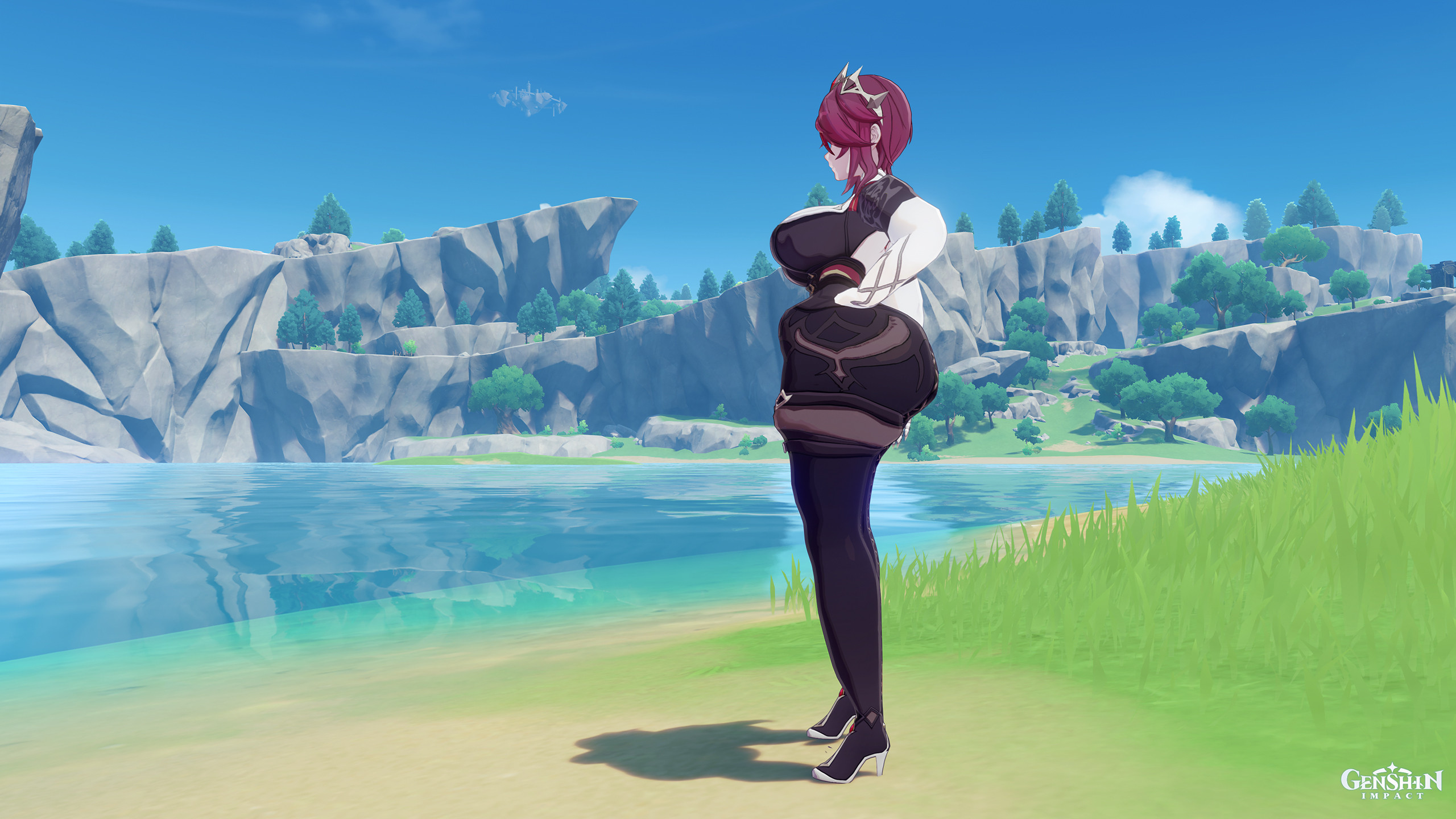 Pleasantly Plump Simple Rosaria (Alt Outfit)
