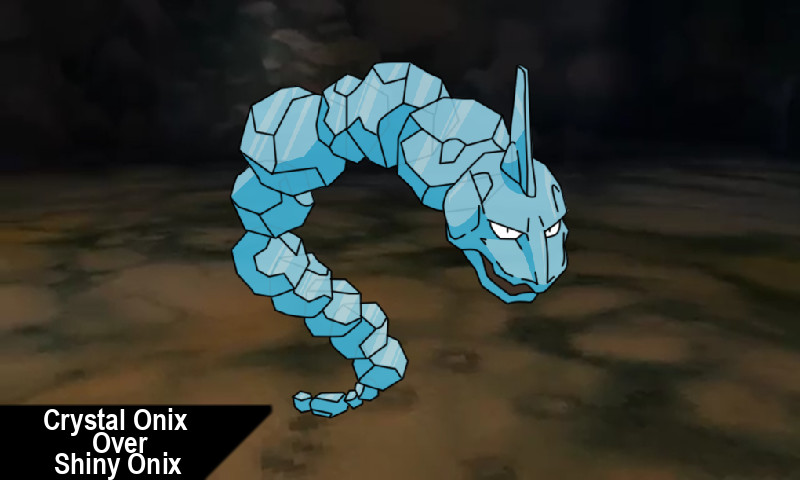 I got shiny onix