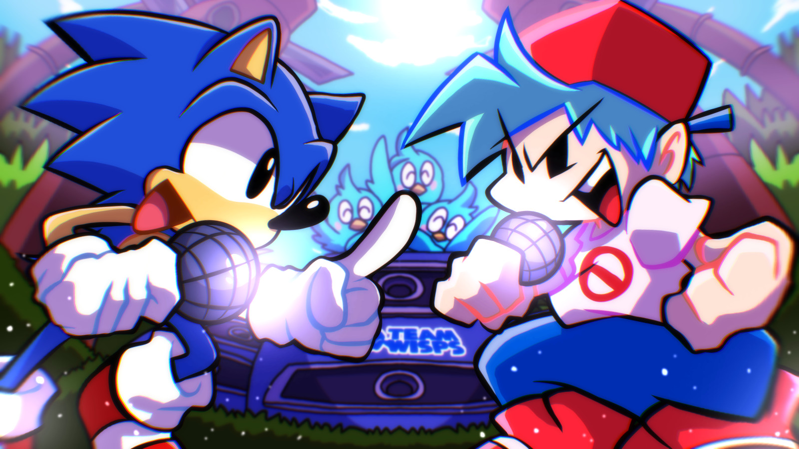 FNF vs Sonic Mania 🔥 Play online