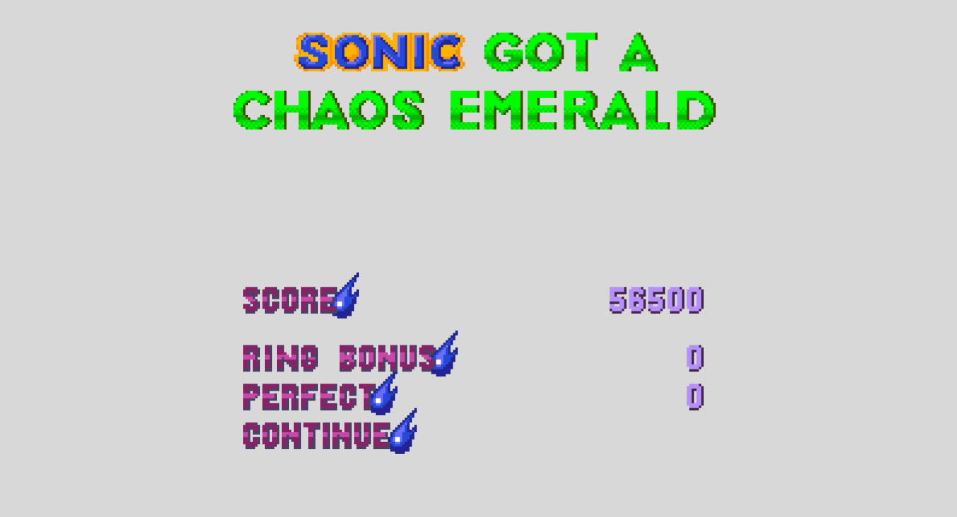 Sonic Chaos 16 Bit Remake