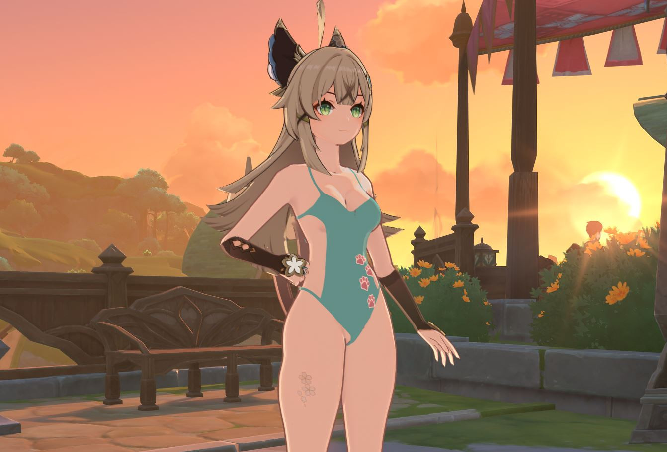 Kirara Cat Swimsuit