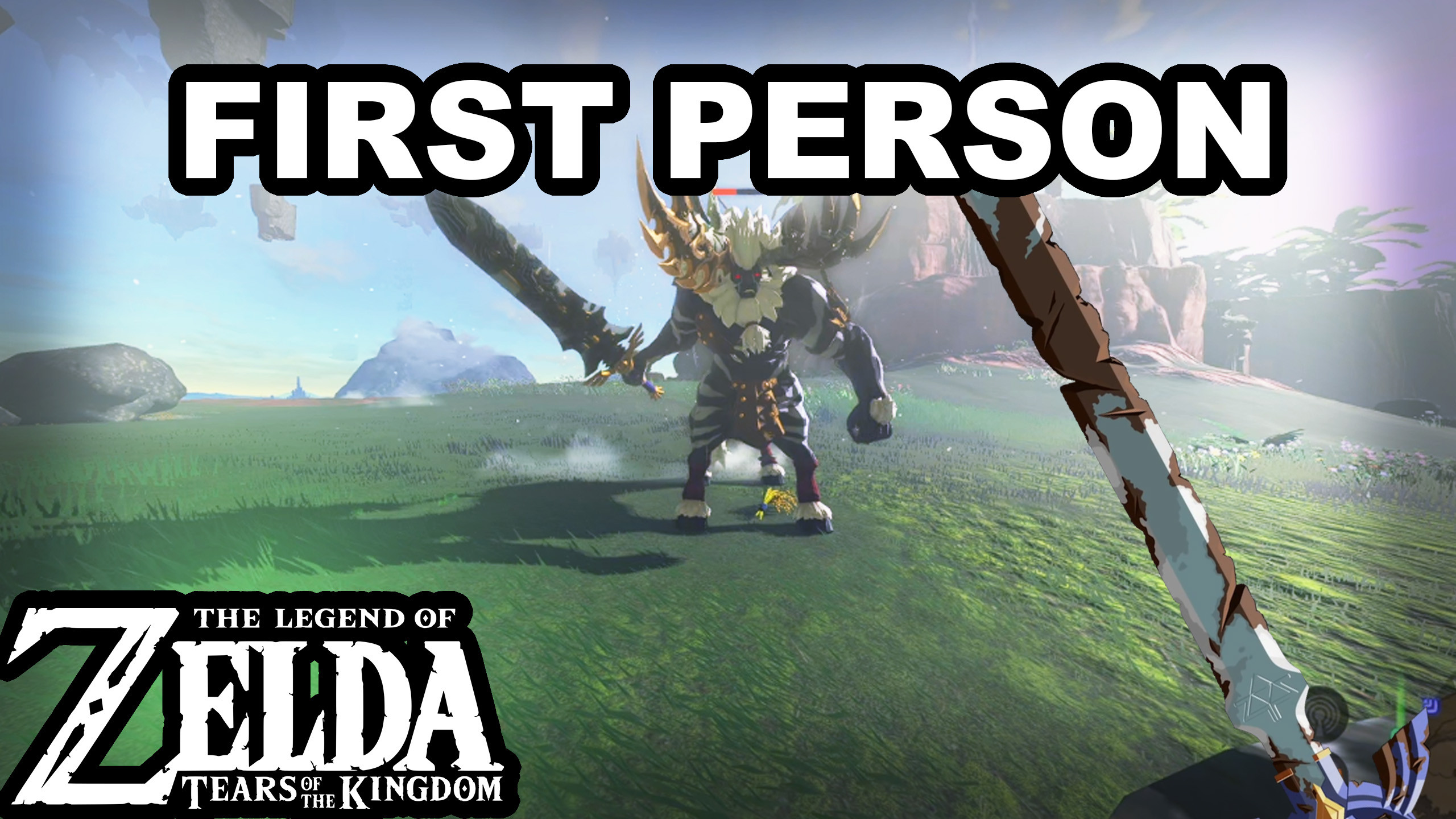 First Person + Tears of The Kingdom [The Legend of Zelda: Tears of the  Kingdom] [Mods]