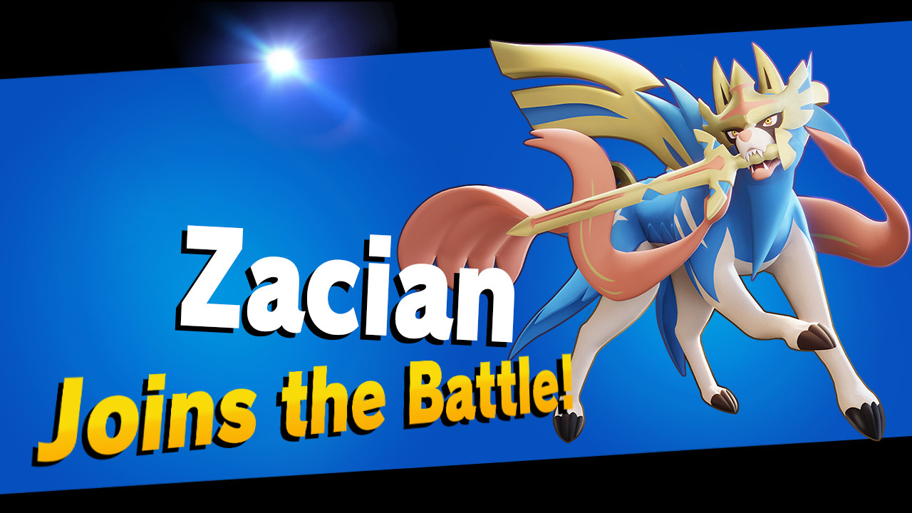 Zacian over Ivysaur [Super Smash Bros. Ultimate] [Mods]