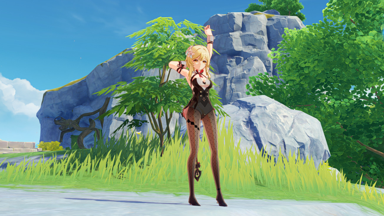 Lumine Bunny(荧兔女郎装)