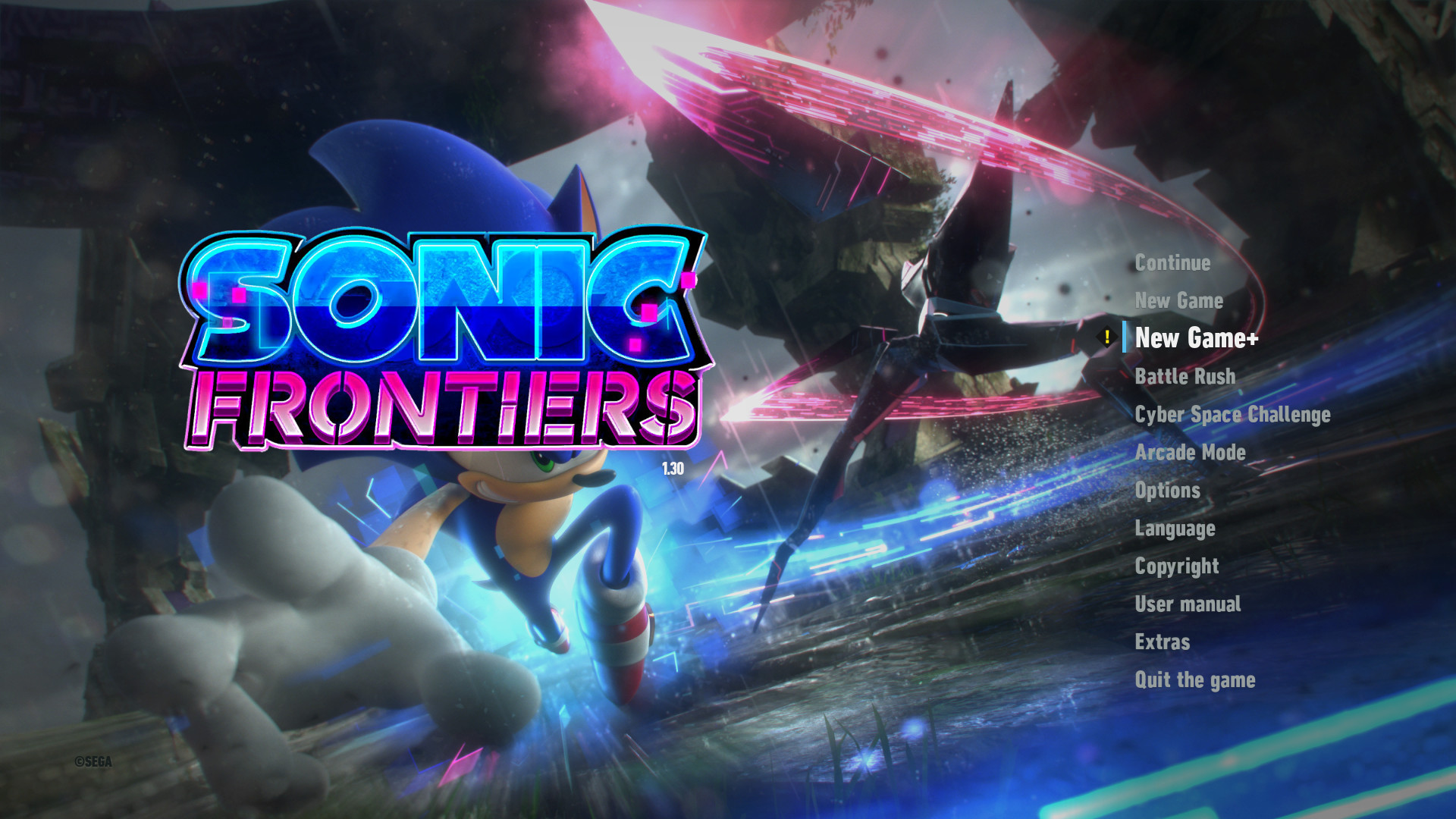 Logo for Sonic Frontiers by RaffaOfficial