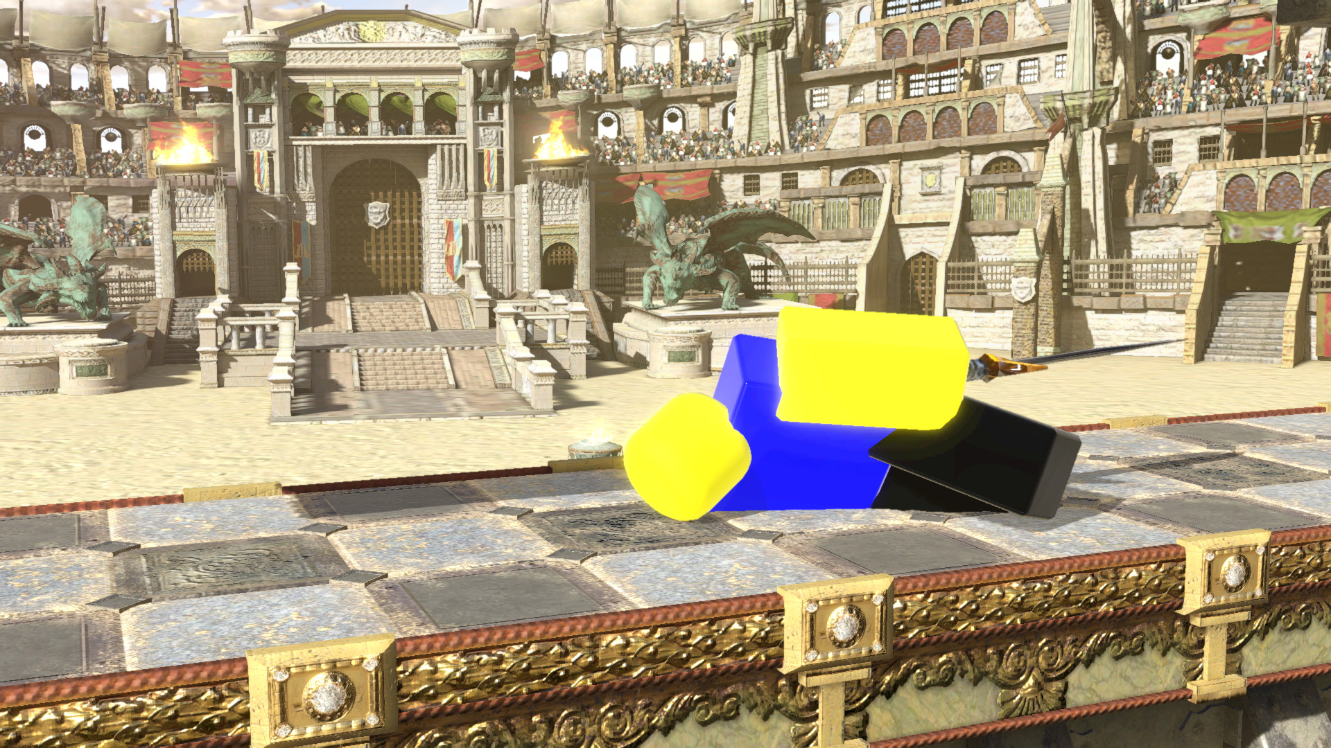 Baller (Boss Fighting Stages) [Super Smash Bros. Ultimate] [Mods]