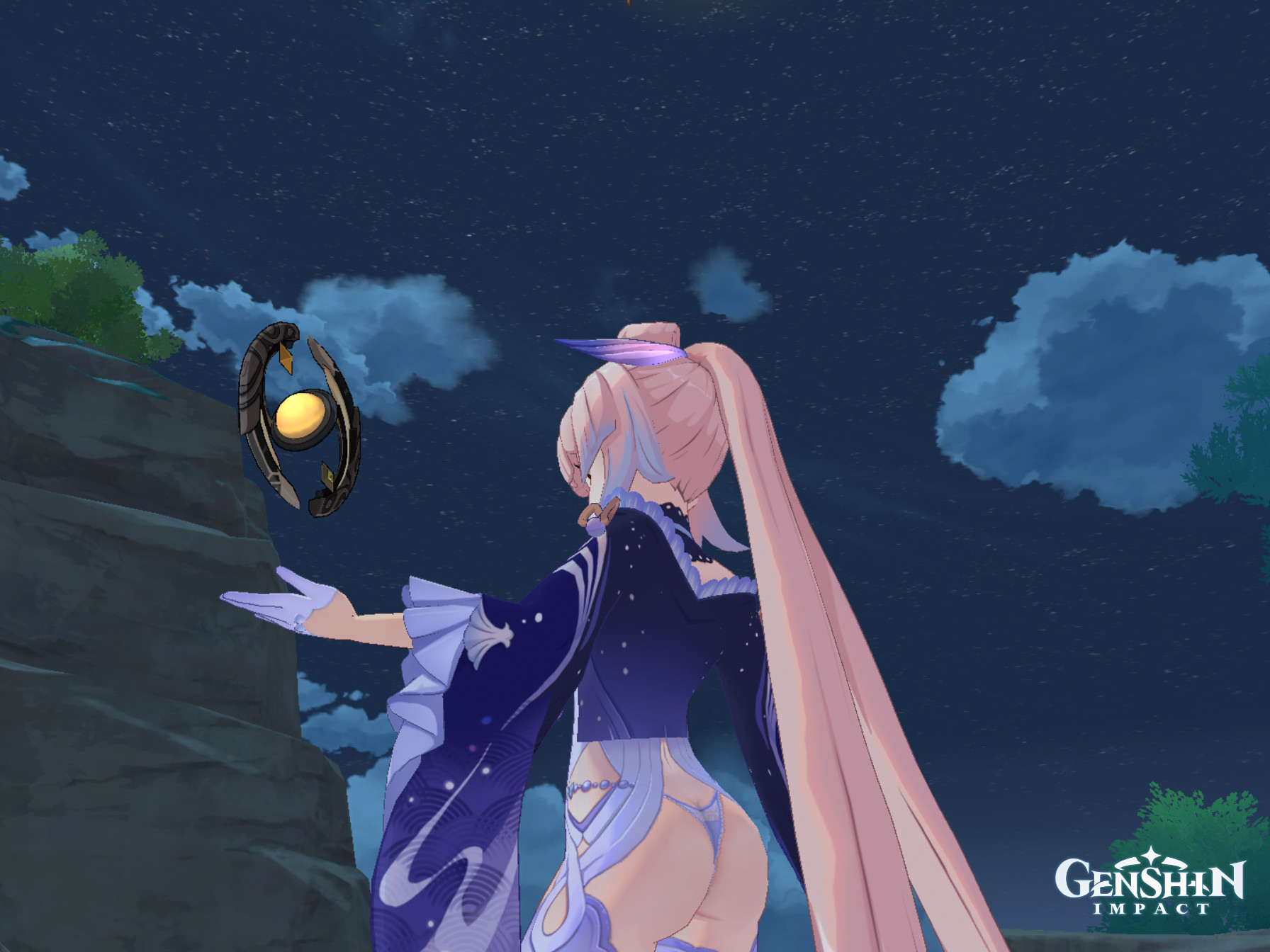 Lewder Kokomi Pantsu Mod