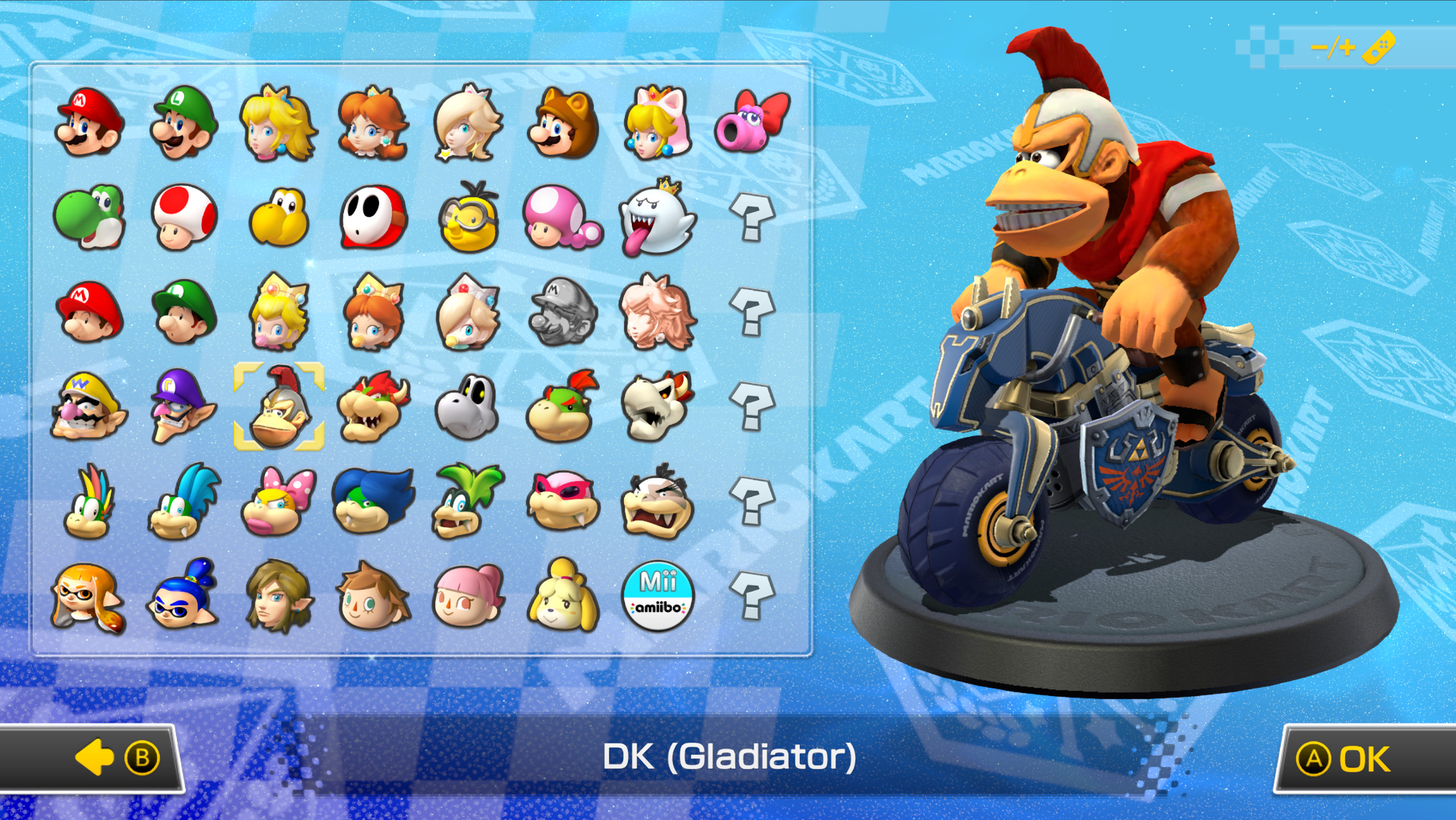 Gladiator DK (Mario Kart Tour Port) [Mario Kart 8 Deluxe] [Mods]