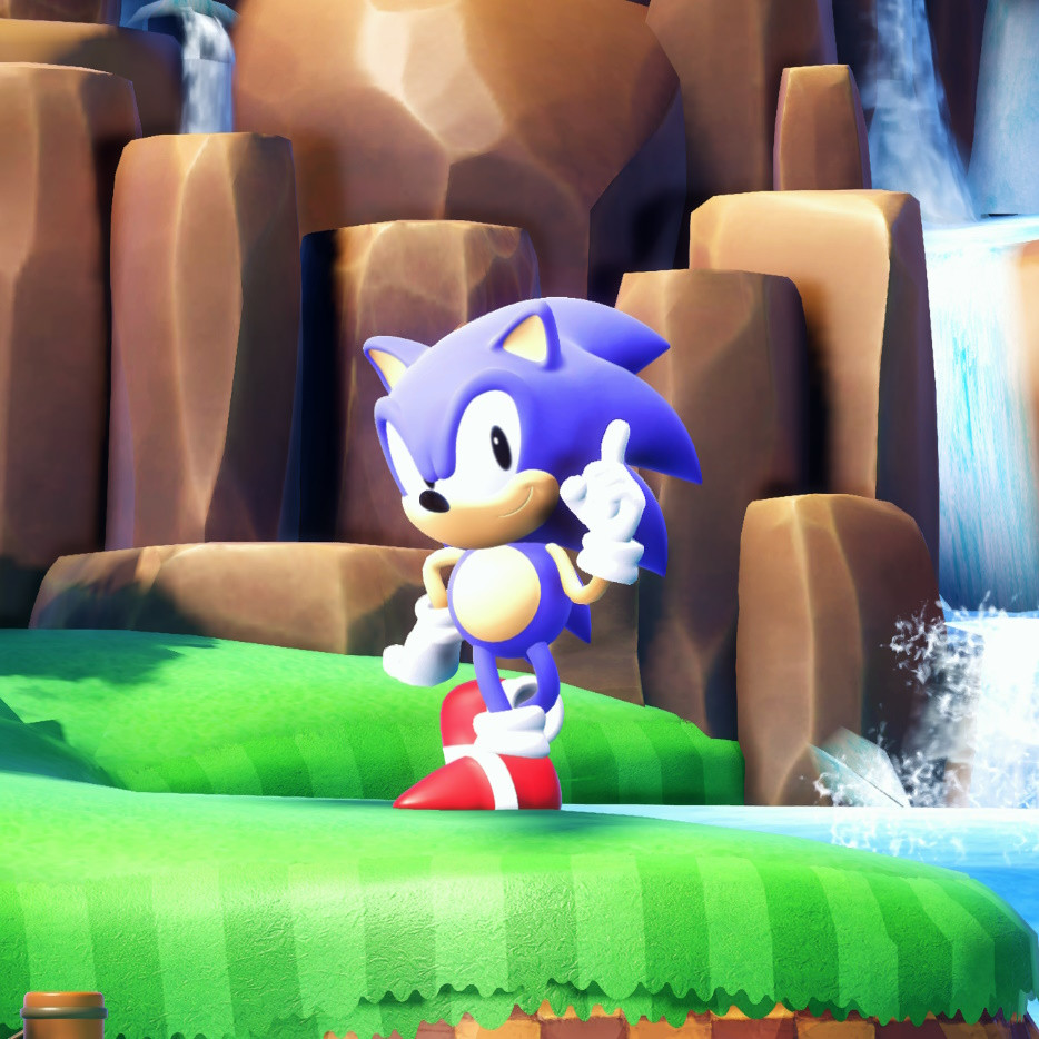 Showin on X: Quick render of Marza Classic Sonic!