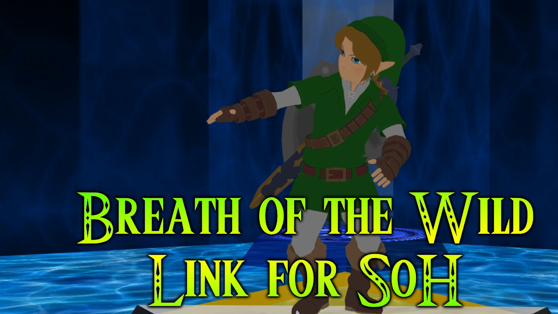 Zelda Ocarina of Time SoH: New Melee Link model 