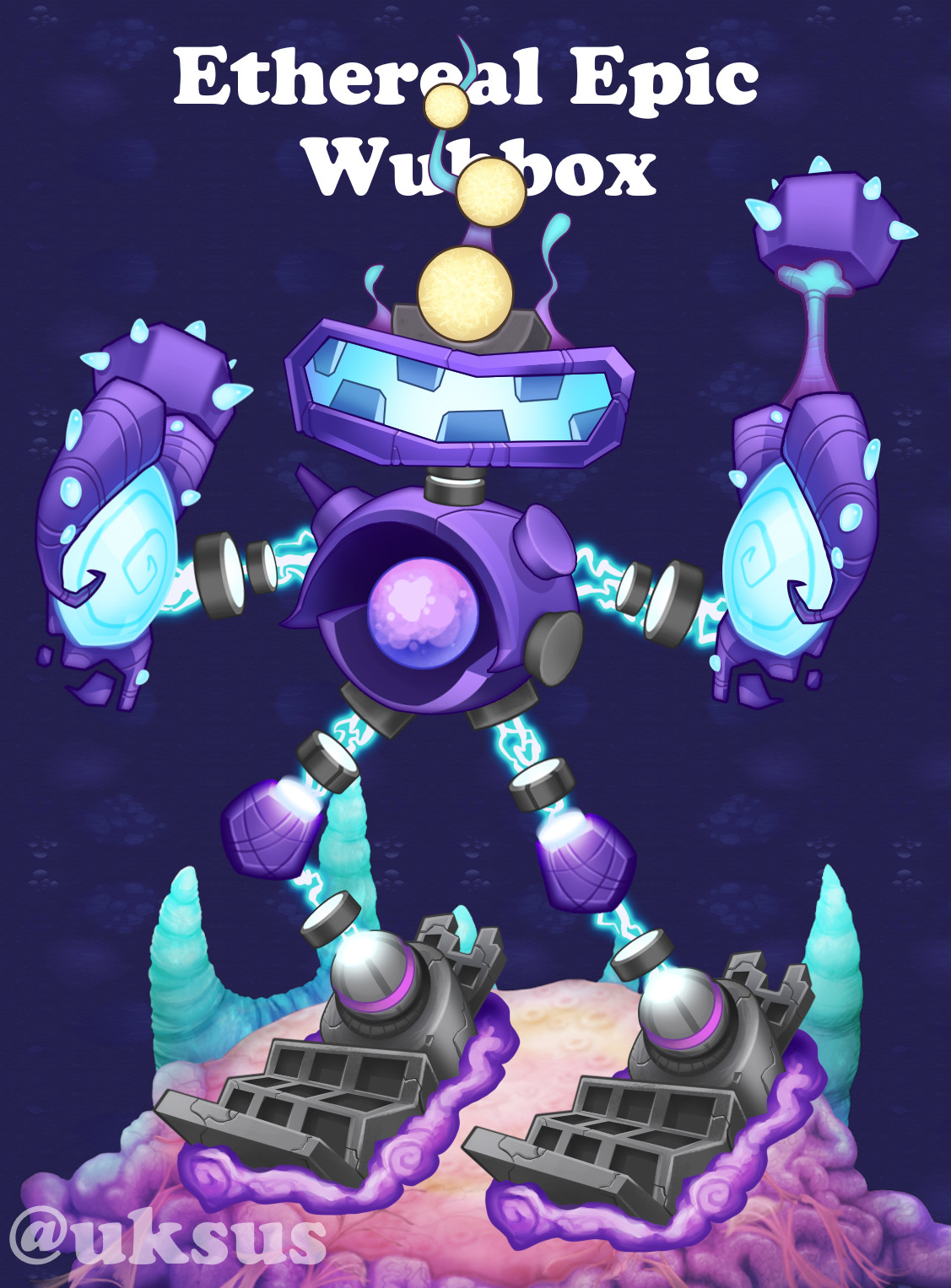 Air Island Epic Wubbox All Sounds - My Singing Monsters Epic Wubbox 