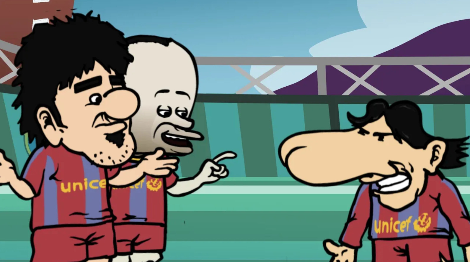 Vs Messi Marcatoons