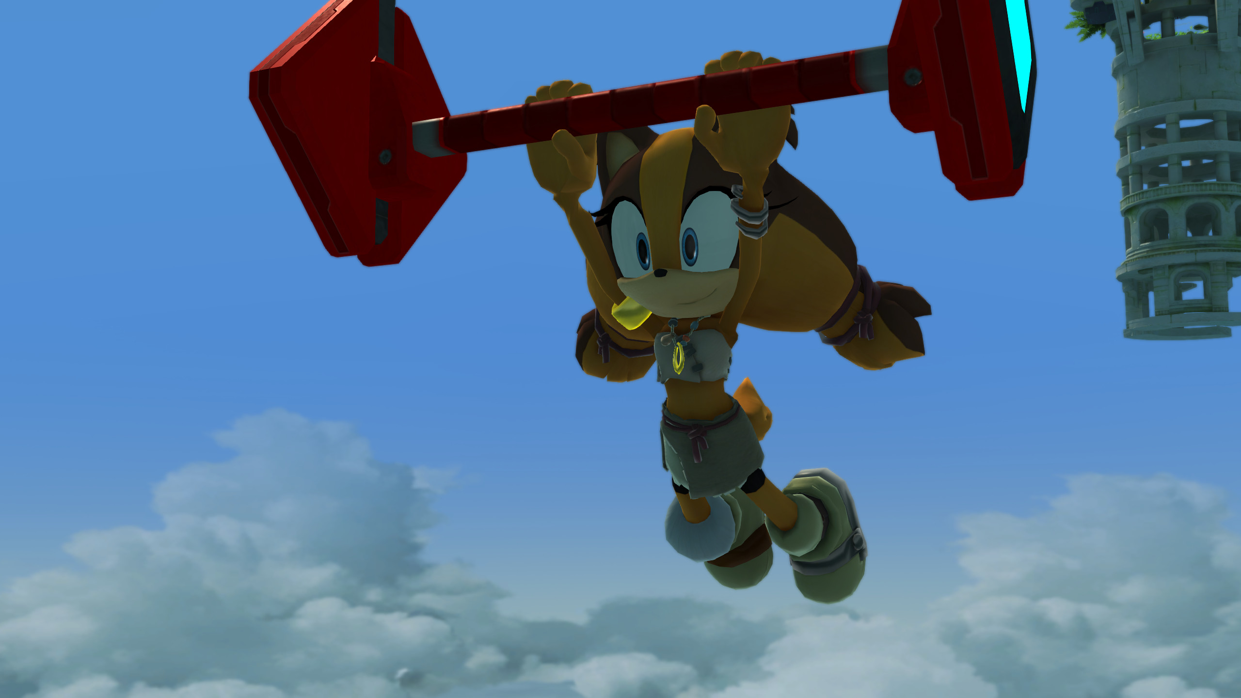 Sticks the Badger in Sonic Generations 